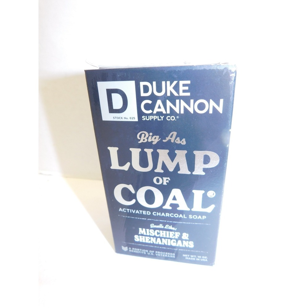 Duke Cannon Big Lump Of Coal Charcoal Soap - 10oz
